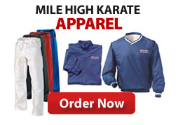 Mile High Karate Apparel Order Now