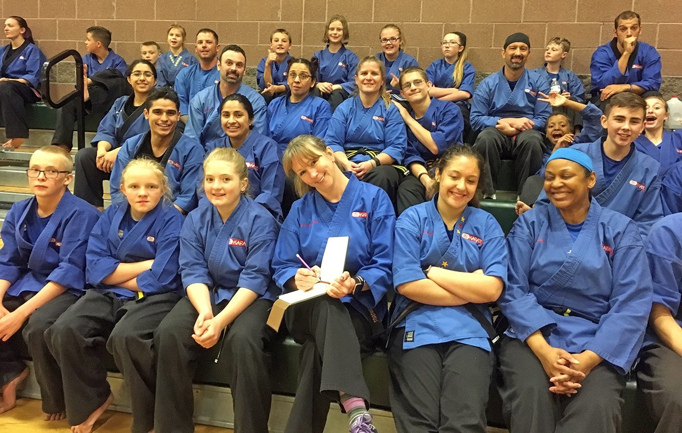 Mile High Karate families and Black Belts